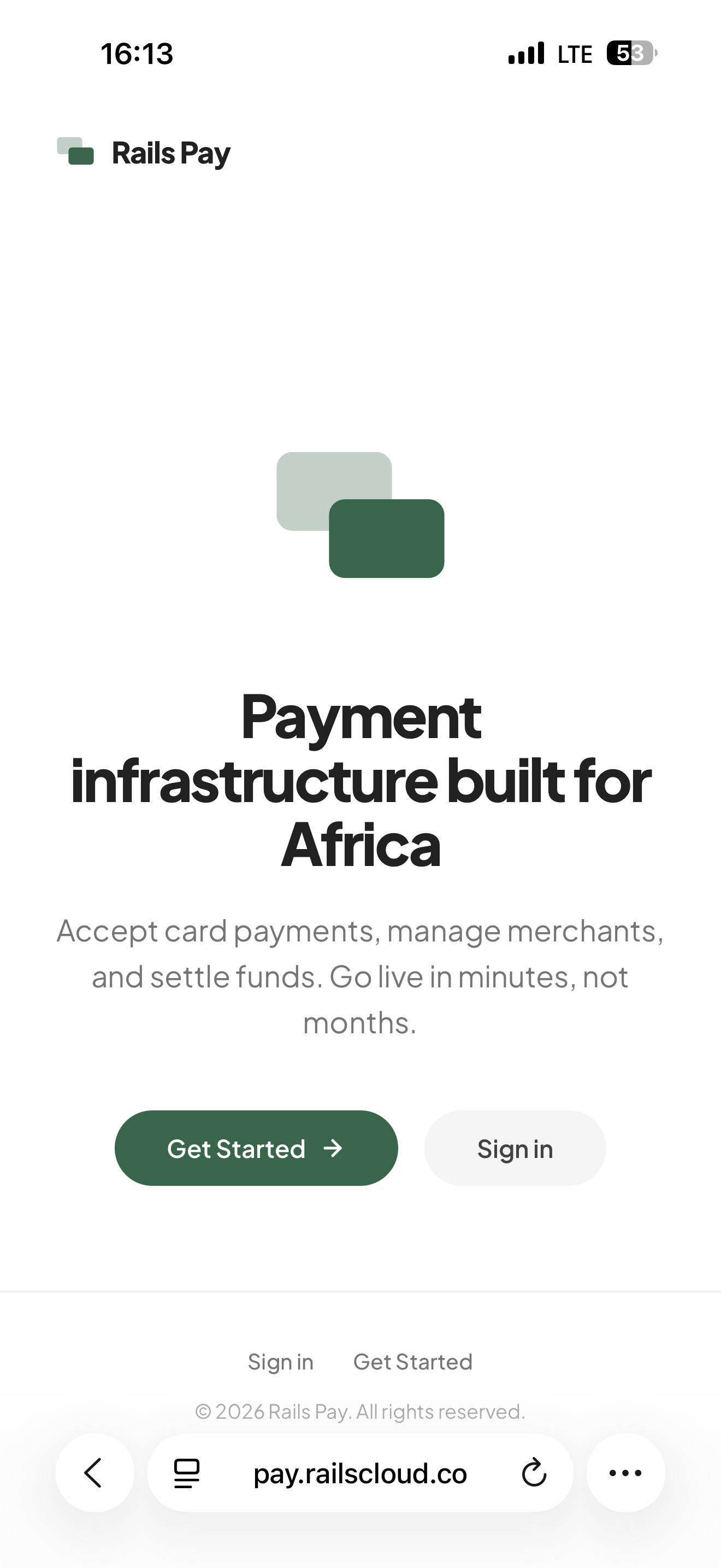 Rails Pay